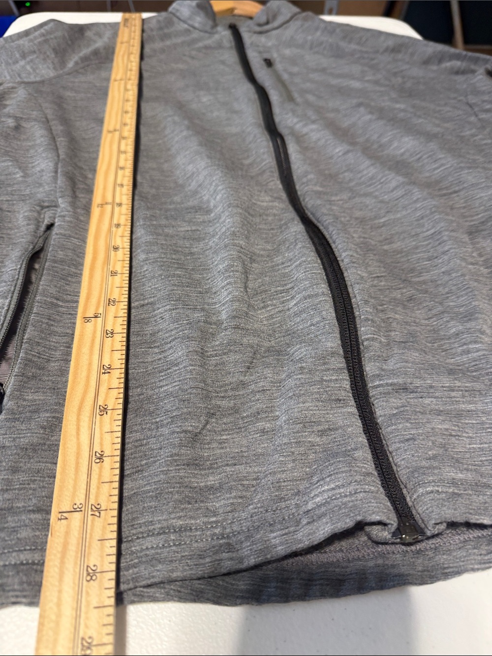 Icebreaker Gray Merino Men's XL Zip up jacket - Picture 6 of 10